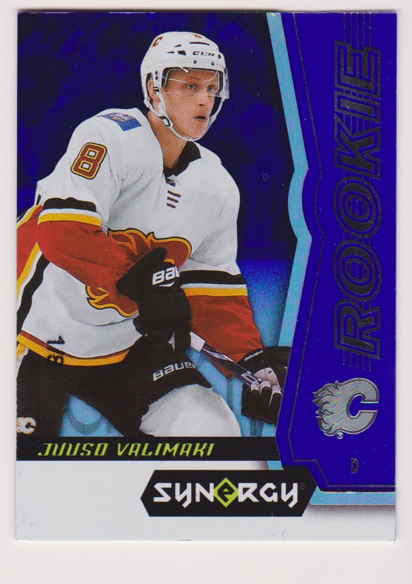 (image for) 2018-19 Synergy Purple #87 Juuso Valimaki 1/8